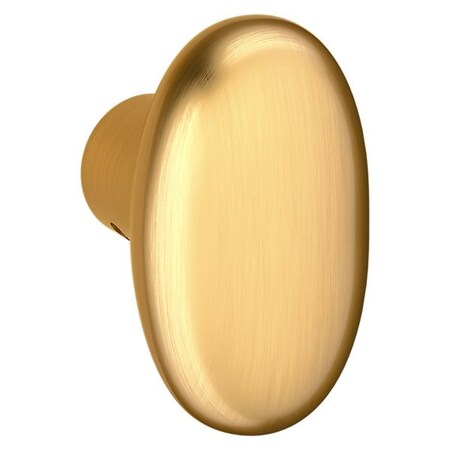Baldwin Knob Lifetime Satin Brass Door Knobs Lifetime Satin Brass 5024 5024.044.MR
